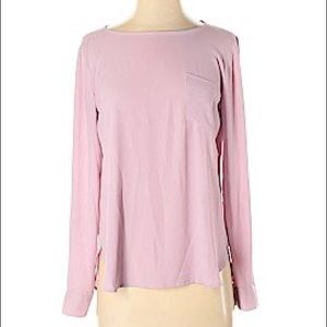 LOFT Mauve Dress Blouse